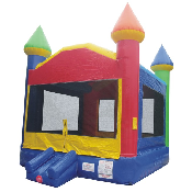 Rainbow Bounce House